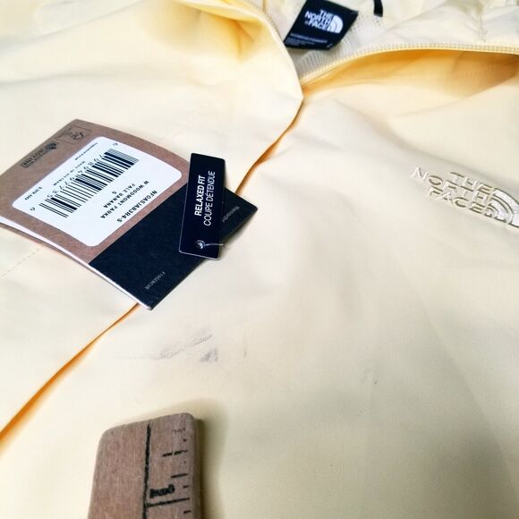 North Face Womens' Woodmont Parka Light Utility Jacket Pale Banana Yellow Small - Picture 7 of 13